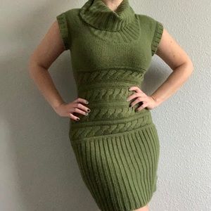 Cozy knit dress
